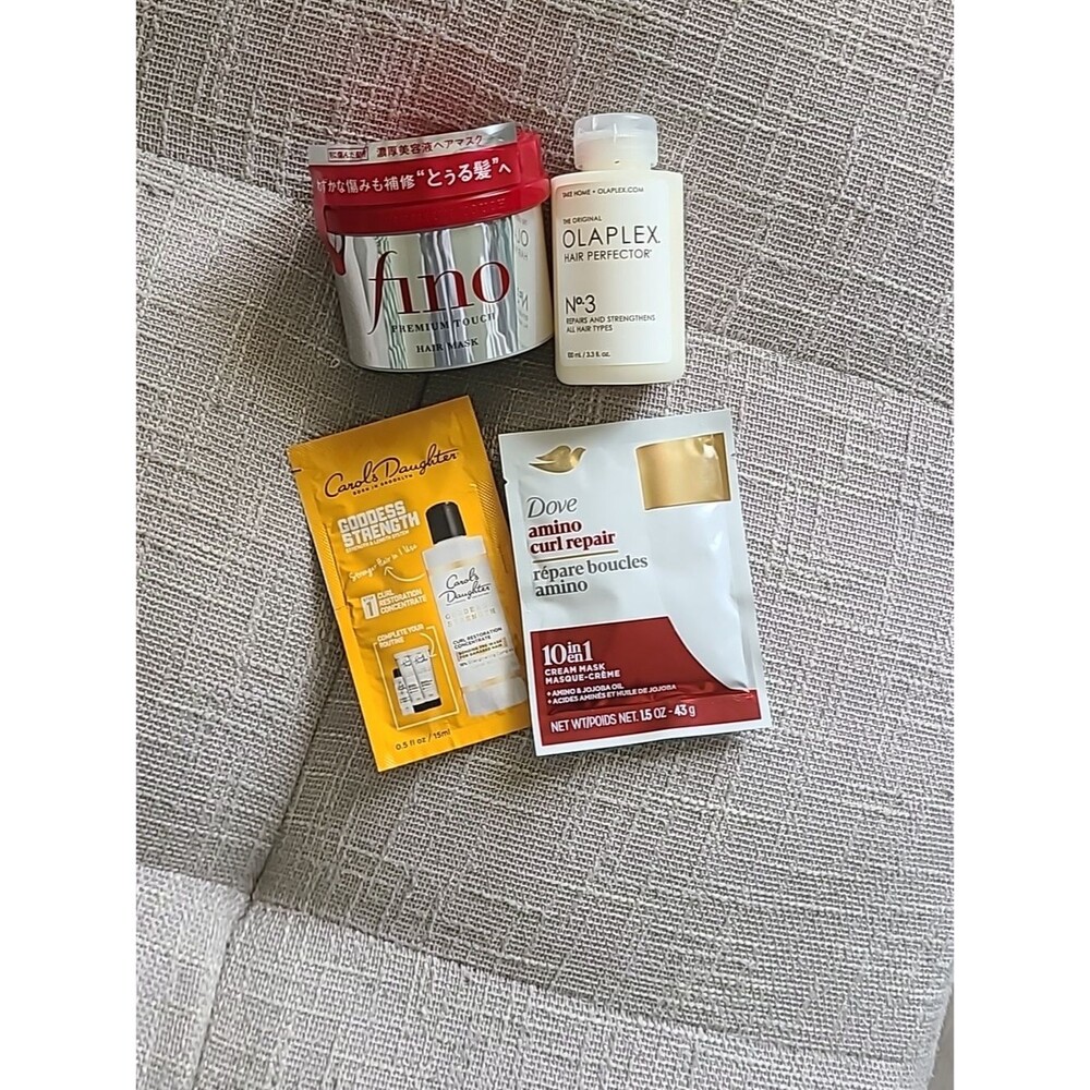 OLAPLEX No.3 Hair Perfector Shiseido Fino Premium Touch Hair Mask Dove Carol's